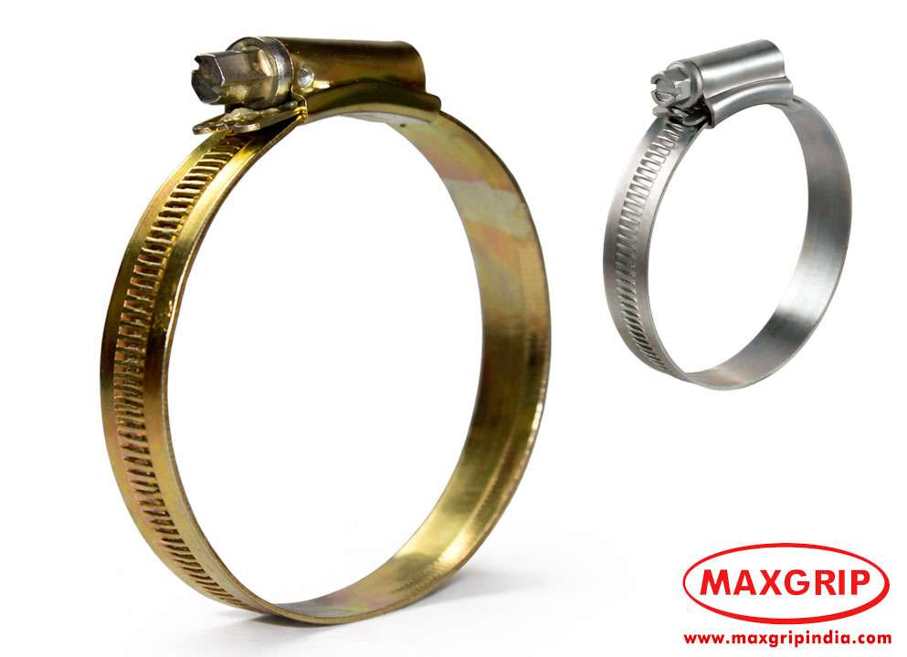 Worm Drive Serrated Clamp